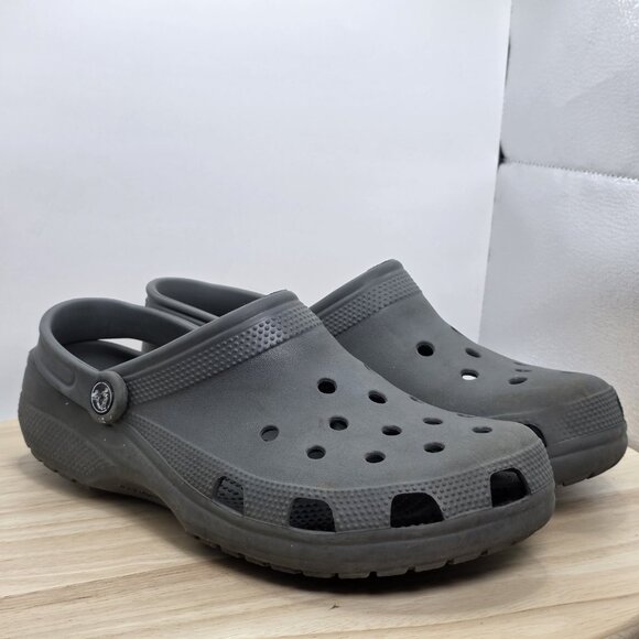 Crocs Unisex Classic Clog 10001-0DA Slate Grey Men's Size 10 / Womens 12 - Picture 5 of 12